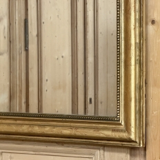 19th Century French Napoleon III Period Giltwood Mirror