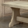 Antique Stripped Oak Rustic European Trestle Table ~ Dining Table