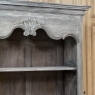 18th Century French Country Louis XIV Open Whitewashed Bookcase ~ Bibliotheque