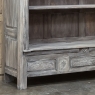 18th Century French Country Louis XIV Open Whitewashed Bookcase ~ Bibliotheque