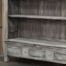 18th Century French Country Louis XIV Open Whitewashed Bookcase ~ Bibliotheque