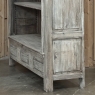 18th Century French Country Louis XIV Open Whitewashed Bookcase ~ Bibliotheque