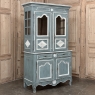 18th Century Country French Painted Bookcase ~ China Buffet