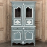 18th Century Country French Painted Bookcase ~ China Buffet