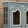 18th Century Country French Painted Bookcase ~ China Buffet