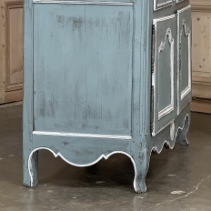 18th Century Country French Painted Bookcase ~ China Buffet