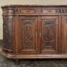 19th Century French Neoclassical Louis XVI Marble Top Buffet ~ Credenza