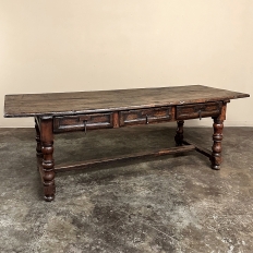 18th Century Rustic Spanish Walnut Desk