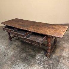 18th Century Rustic Spanish Walnut Desk