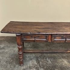 18th Century Rustic Spanish Walnut Desk