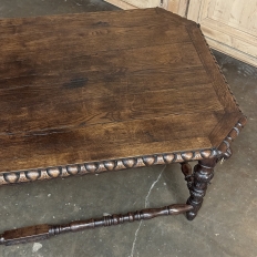 19th Century French Renaissance Library Table