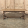 Antique Rustic Oak Dining Table