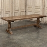 Rustic Trestle Dining Table in Solid Oak