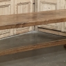 Rustic Trestle Dining Table in Solid Oak