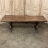 Rustic Trestle Dining Table in Solid Oak