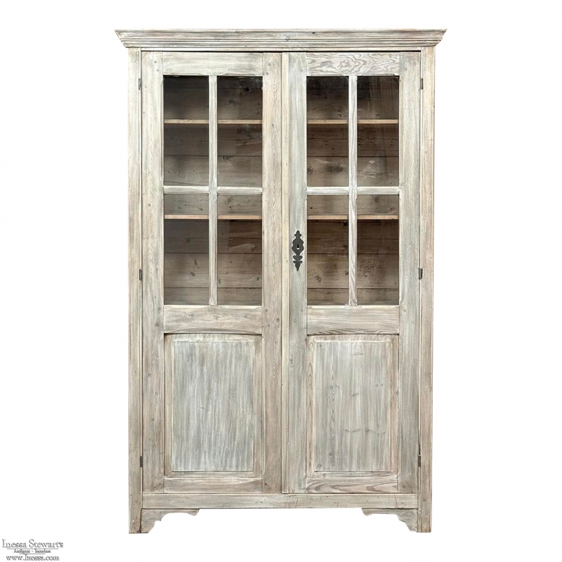 19th Century Swedish Painted Bookcase