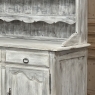 19th Century Country French Whitewashed Vaisselier ~ Buffet ~ Cupboard