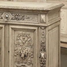 19th Century French Renaissance Buffet in Stripped Oak