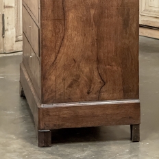 19th Century French Louis Philippe Period Burl Walnut Commode