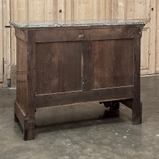 19th Century French Louis Philippe Period Burl Walnut Commode