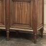 Antique French Louis XVI Mahogany Marble Top Buffet