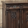 19th Century French Gothic Walnut Buffet