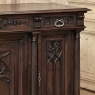 19th Century French Gothic Walnut Buffet