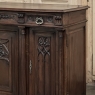 19th Century French Gothic Walnut Buffet