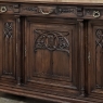 19th Century French Gothic Walnut Buffet