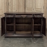 19th Century French Gothic Walnut Buffet