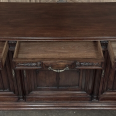 19th Century French Gothic Walnut Buffet