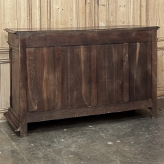 19th Century French Gothic Walnut Buffet