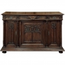 19th Century French Gothic Walnut Buffet