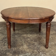 Antique French Louis XVI Walnut Dining Table ~ Game Table