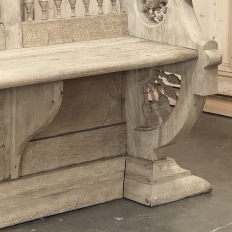 19th Century Country French Stripped Hall Bench ~ Pew