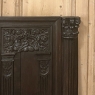 17th Century French Hand-Carved Cabinet Door with Half-Column Pilasters