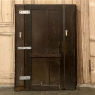 17th Century French Hand-Carved Cabinet Door with Half-Column Pilasters