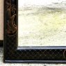 Antique French Chinoiserie Hand-Painted Beveled Mirror