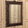 19th Century French Renaissance Carved Walnut Wall Mirror