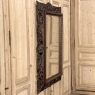 19th Century French Renaissance Carved Walnut Wall Mirror