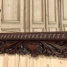 19th Century French Renaissance Carved Walnut Wall Mirror