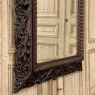 19th Century French Renaissance Carved Walnut Wall Mirror