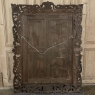 19th Century French Renaissance Carved Walnut Wall Mirror