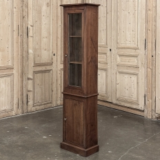 Antique French Louis Philippe Petite Vitrine ~ Curio Cabinet