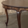 Antique French Louis XV Mahogany Round Dining Table