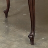 Antique French Louis XV Mahogany Round Dining Table