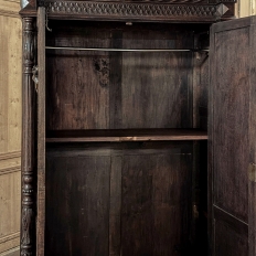 19th Century French Renaissance Revival Armoire ~ Wardrobe