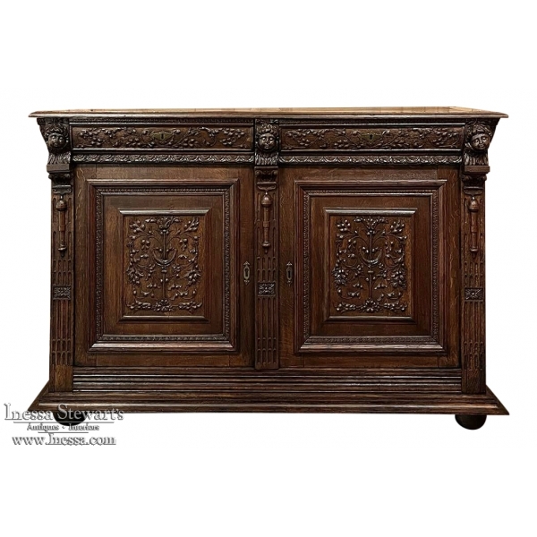 Early 19th Century Flemish Renaissance Revival Buffet