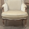 Pair French Louis XV Bergeres ~ Armchairs in Mohair