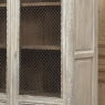 Pair 19th Century Country French Louis XVI Whitewashed Bookcases